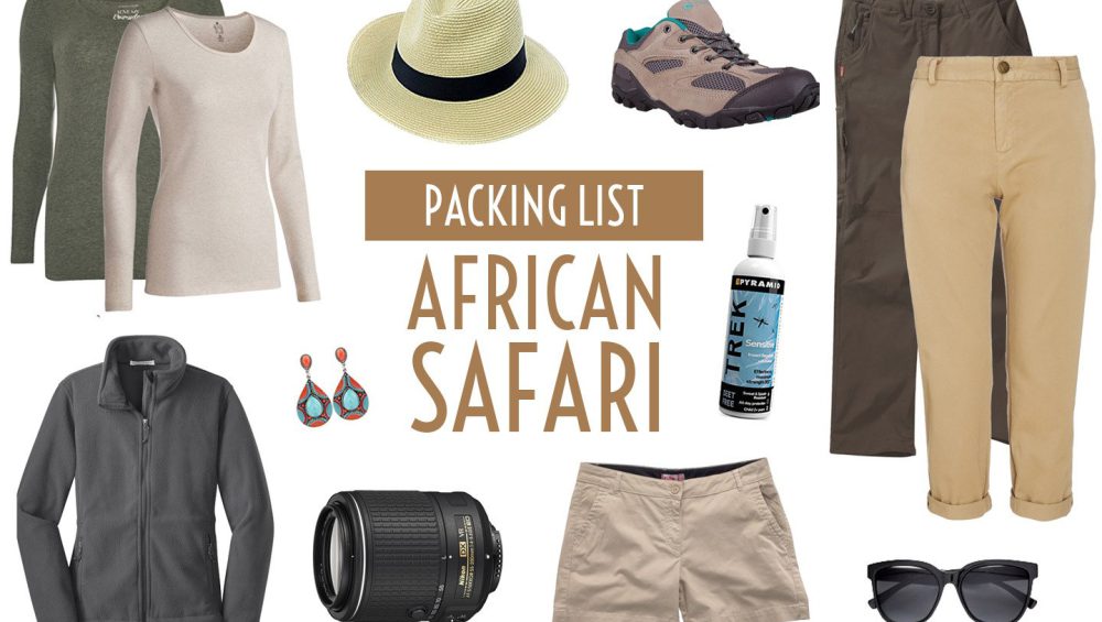 what to pack for safari